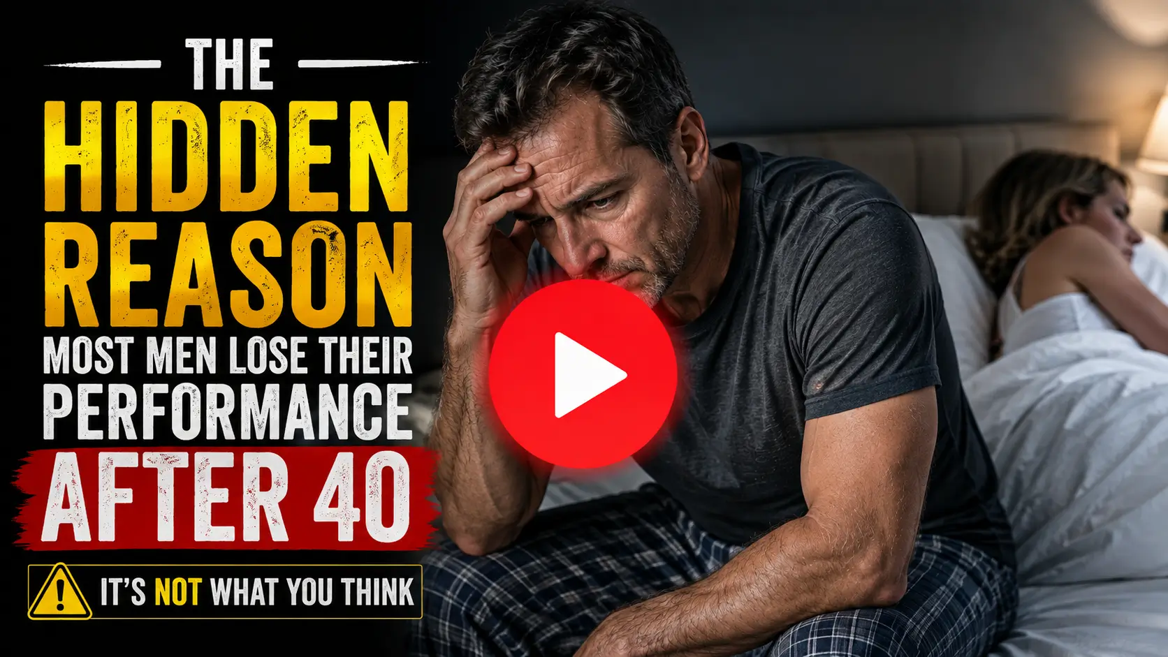 The hidden reason most men lose their performance after 40